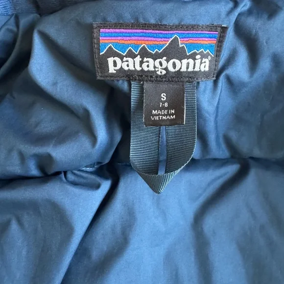 Patagonia Blue tres 3 in 1 boys coat Weather-Resistant Design - Picture 2 of 10
